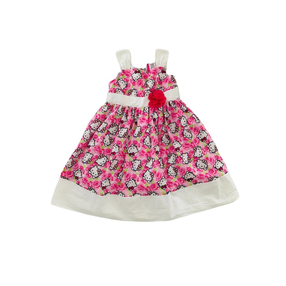 Hello Kitty Girls Layered Dress S 5